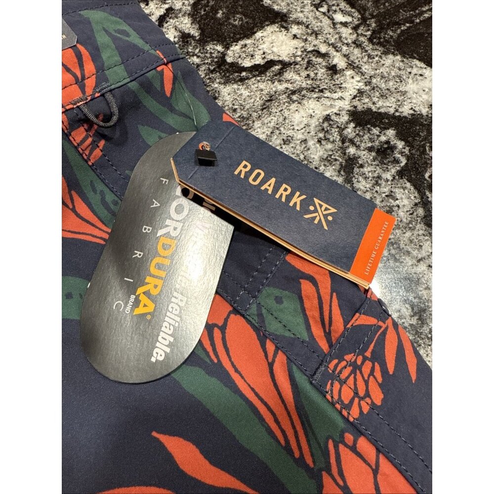 Roark Boatman 18” Boardshorts Forest Mens Size 30 NWT RB344 $79 - Picture 3 of 10